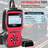 Компактный сканер неисправностей двигателя OBD2 с поддержкой 10 языков и большим дисплеем для быстрой диагностики проблем автомобиля