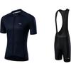 Li Ning Minimalist Comfortable Sports Overalls Cycling Set Men Activewear LCTY045+LCTK099