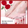 Rose Anti-Dry Crack Exfoliating Repairing Foot Mask Moisturising and Rejuvenating Foot Mask