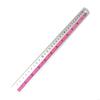 Качественная линейка с прямым краем, идеально подходит для домашнего офиса, рукоделия и дизайна, линейка с безопасными краями, коррозионностойкая линейка