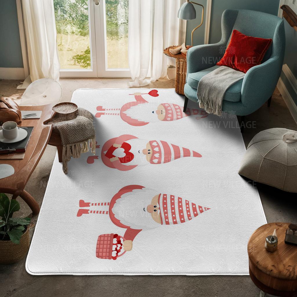 Ковер у входа в дом Домашний коврик у двери Гостиная Ванная Комната Ноги ванная комната Нескользящие коврики с водопоглощением для ванной Счастливого Рождества зима