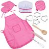 Chef Set for Kids Cooking Play Set for Toddler Career Role Play Children Pretend