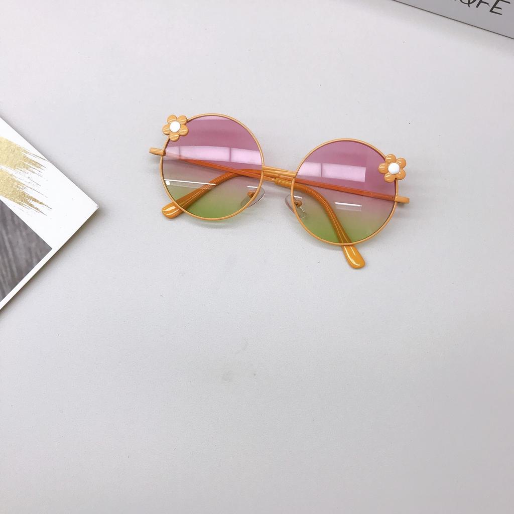 Детские солнцезащитные очки модные вечерние вечерние милые для девочек и мальчиков цветы солнцезащитные очки с защитой от ультрафиолета