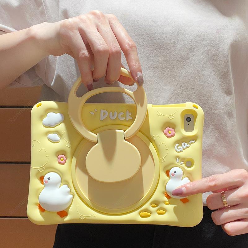 Мультяшный чехол-лошадка для iPad A16   Air11 M3 M2 Mini1 2 3 4 5 6 7 Pro11 M4 M2 9.7 10.2 10.9 iPad 6 7 8 9 10-го iPad Air 4 5