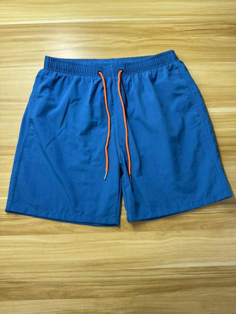 Мужские летние повседневные быстросохнущие пляжные шорты конфетных цветов 2025