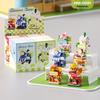 Trendy Anime Figurine Building Blocks Blind Box Toy - Compatible with LEGO, Ideal Gift for Elementary Students