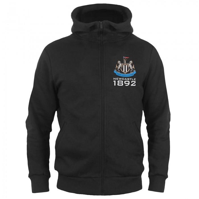 Newcastle United FC Толстовка с капюшоном на молнии из флиса для мальчиков