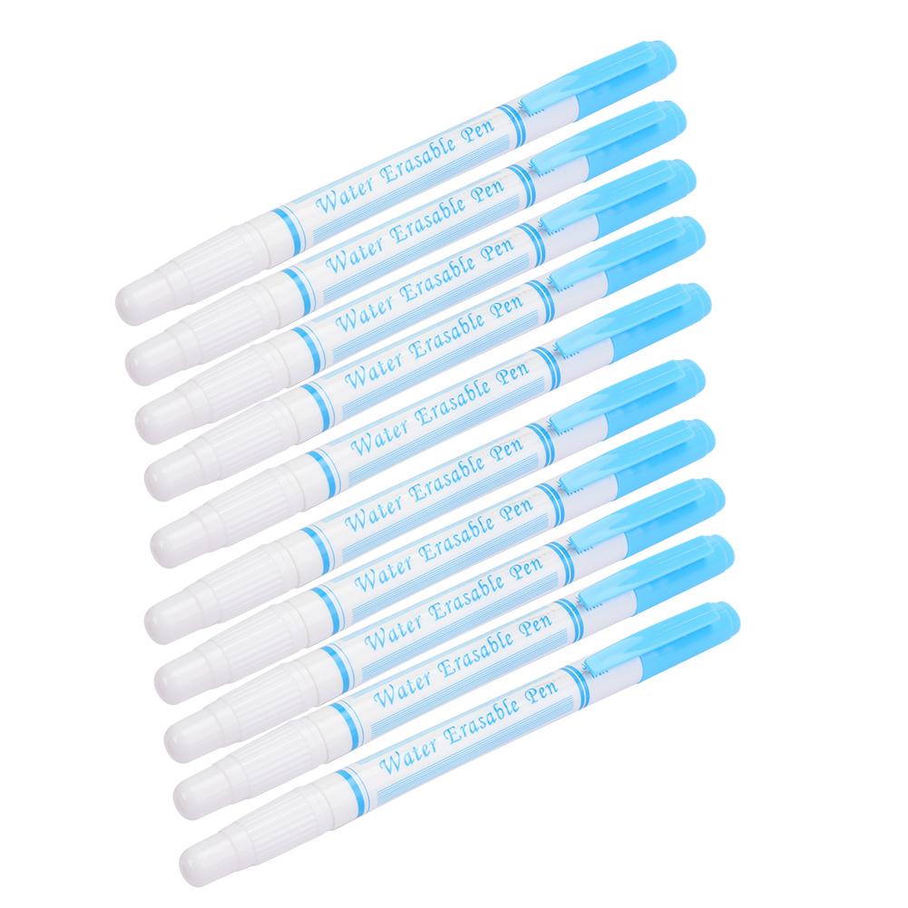 10 шт., стираемая ручка с двойной головкой, маркер для ткани, инструмент для пошива, аксессуары