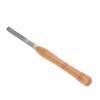 Skew Chisel HSS Lathe Turning Tool Ergonomic Beech Handle Lathe Chisel for Woodworking