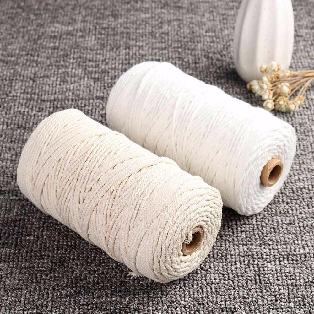 100meters/roll Bakers Home Decor Handmade Twine String Packing Craft Projects DIY Rope Cotton Cords