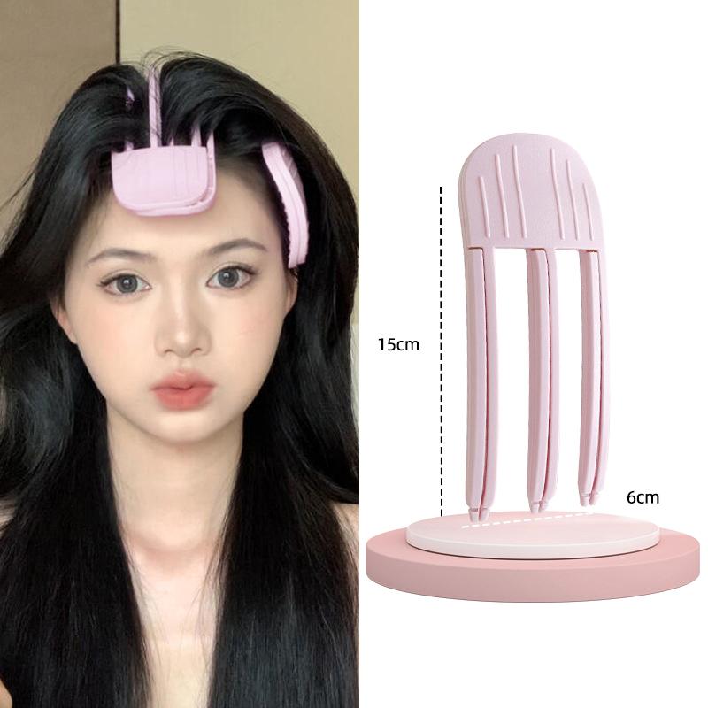 Пушистая заколка для волос, бигуди для челки, заколки для придания объема корням волос, женские заколки для завивки и фиксации формы, объемный ролик для волос