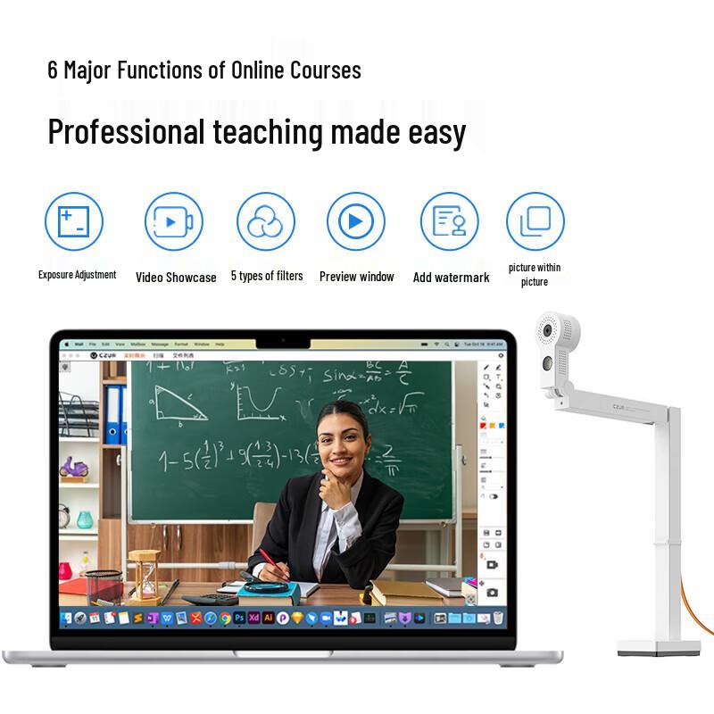 CZUR Fancy U Plus Document Camera CN plug (adapter included)