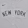 Nike X MLB New York Yankees Classic Letter Print Comfortable Casual Short Sleeve Shirt Kids Tops Gray 3Z3B7ZWBA-JUDGE