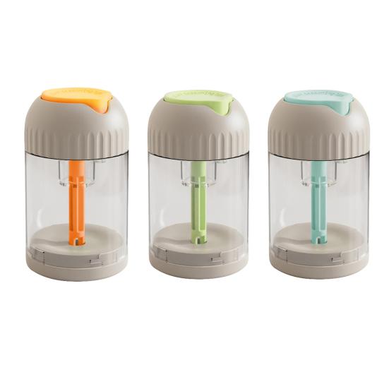 Диспенсер для соли 0,5 г, порционный шейкер для специй с герметичной крышкой, емкость для приправ с одним нажатием, эргономичный кухонный инструмент для здорового приготовления пищи