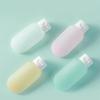 3Pcs/Set Refillable Bottle 60Ml Soft Silicone Lotion Container Squeeze Tube Empty Bottle Portable Travel Shampoo Bottle