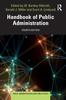 Книга Handbook of Public Administration