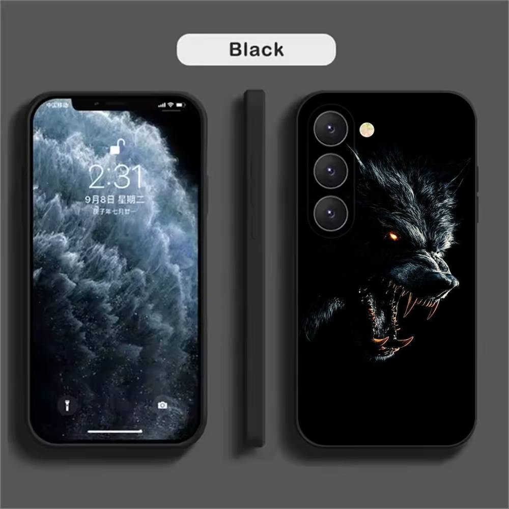 Чехол для телефона Волк Для Samsung Galaxy A52 A42 A32 A22 A12 A02S A72 A73 A51 A41 A31 A21S A71 A40 A30S A20S