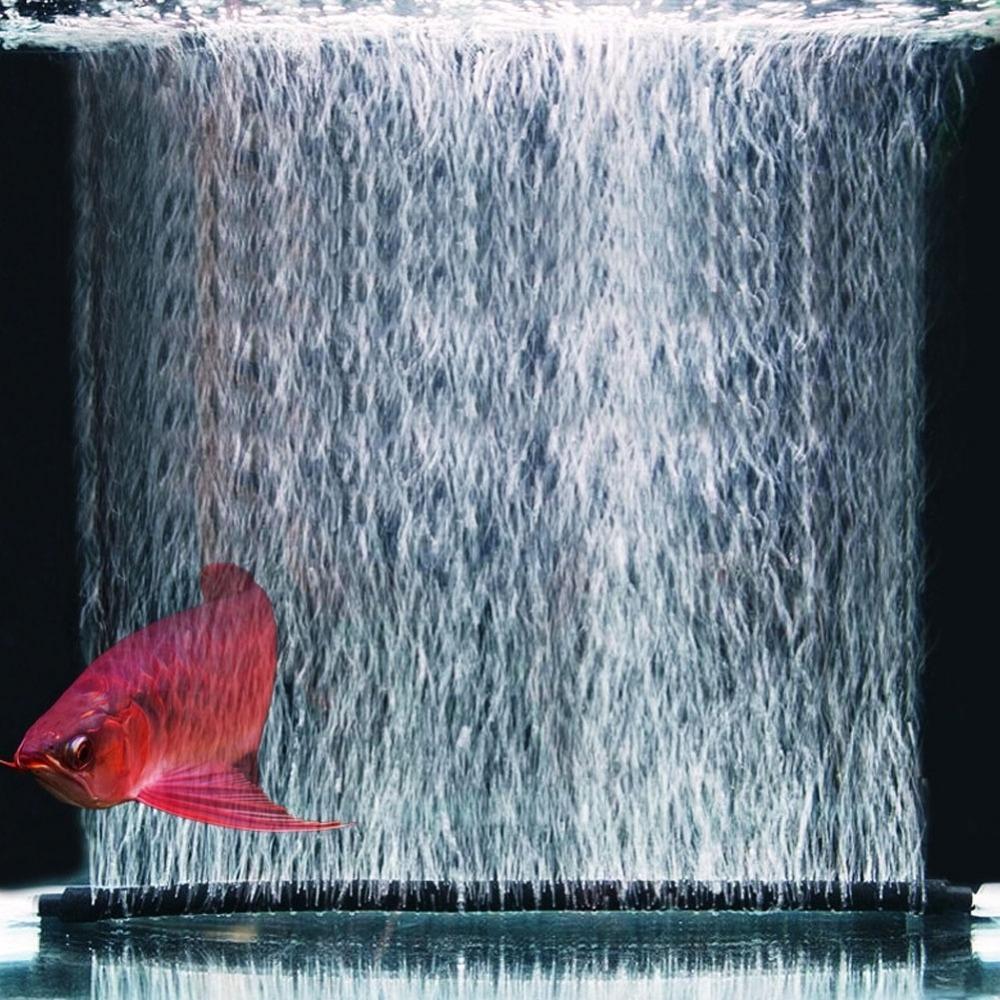 Plastic Plastic Aquarium Air Stone Double End Double Head Oxygen Diffuser Tube Bendable Hose Black Aeration Diffuser