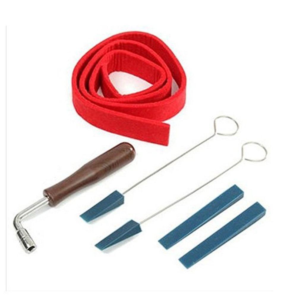 6/9Pcs Portable Piano Wrench Tuner Professional Piano Tuning Lever Tools Music Elements