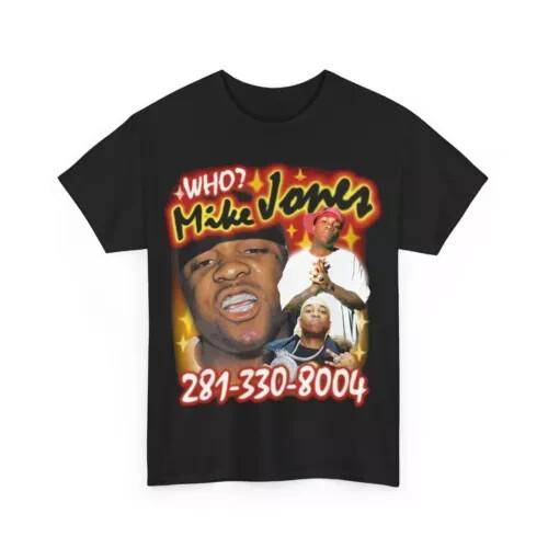 281-330-8004 Mike Jones Vintage Style Rap Tee T-Shirt1 Unisex T-Shirt