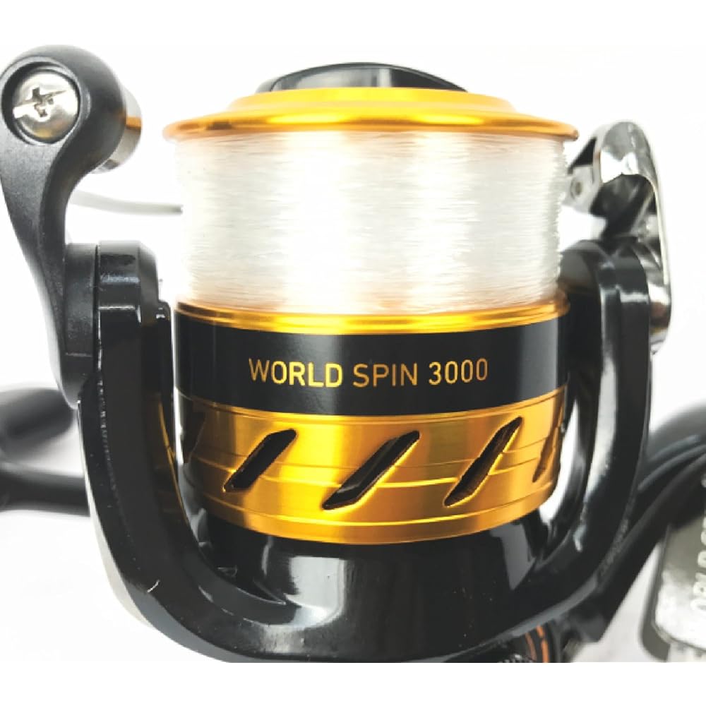Daiwa World Spin 3000 Spinning Reel with Line 2017 Model