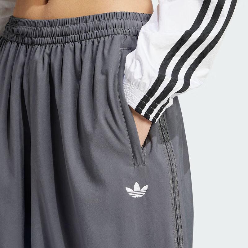 adidas Оригинальные классические спортивные брюки серии Simple Woven Casual Free Sports, женские плавки, темно-серые JY8880