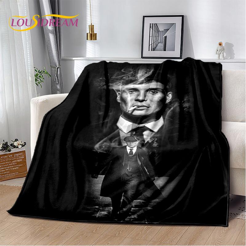 2025 Новый мягкий плед Томми Шелби P-Peaky B-Blinders, Мягкий плед для дома, спальни, кровати, дивана, пикника, дорожный чехол, Подарок