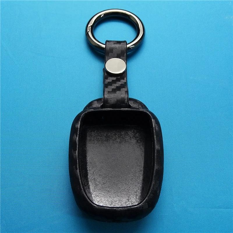 Чехлы для автомобильных ключей, черный прочный силиконовый защитный чехол для брелока, подходит для Toyota Vios 2012-2018, сменные аксессуары