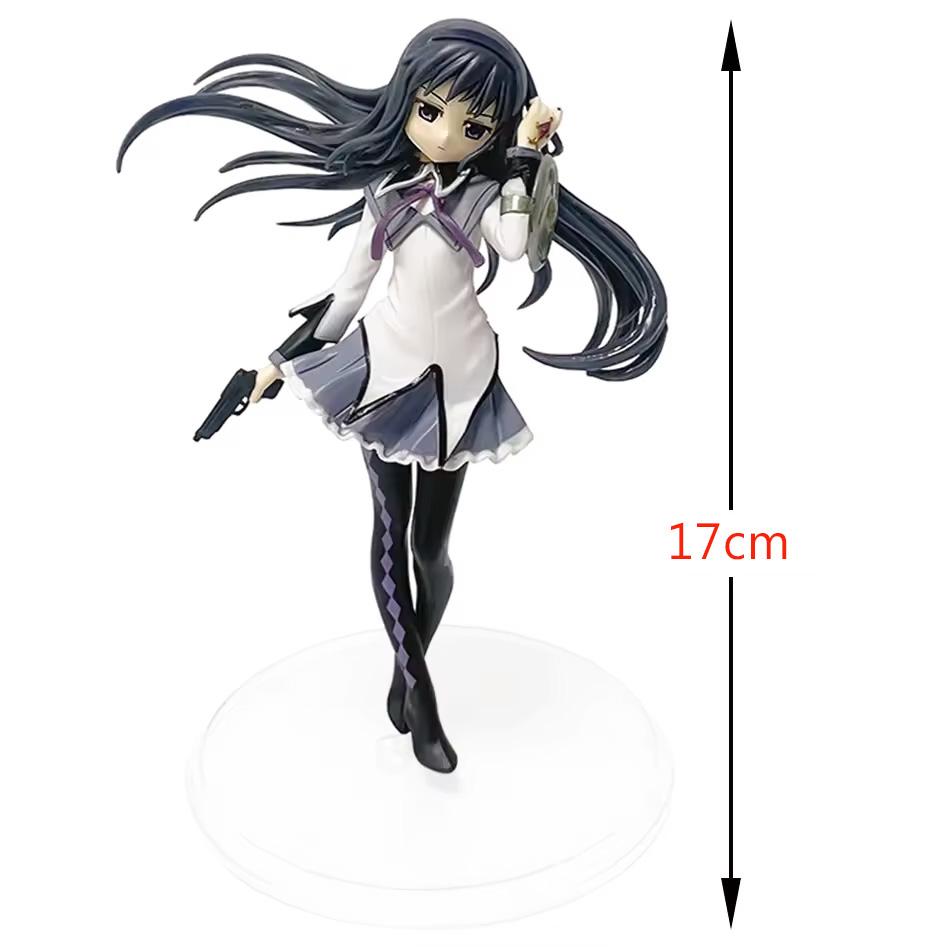 Puella Magi Madoka Magica Аниме Фигурка Акеми Хомура Волшебница ПВХ Аниме Фигурки Действия Модель Аниме Мультяшная Модель Игрушка Подарок