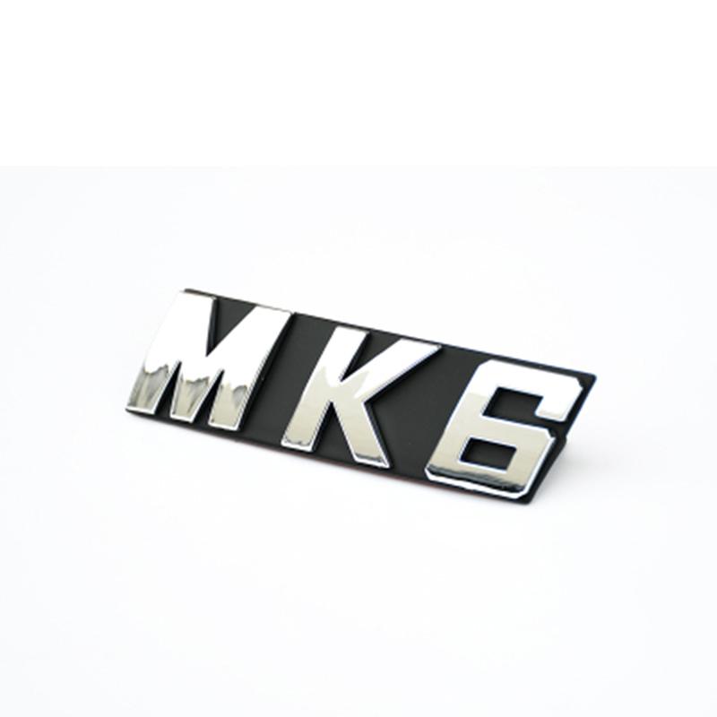 AGLNX1 Car Front Grille Emblem Badge Decals Sticker For VW GOLF 6 7 MK6 MK7 MK7.5 2008-2018 Volkswagen Car Styling Accessories