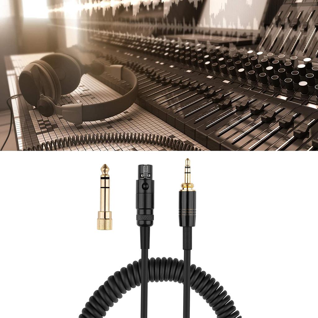 Мини XLR 3-контактный сменный пружинный удлинитель для наушников AKG K141 K171 K175 K181 K240 K240S K271 K271s MKII