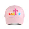 Happy Easter Colorful Cross Baseball Cap Fashion Unisex Sunhat Womens Outdoor Sports