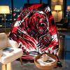 North Sydney Bears Print Blanket - Soft & Comfortable, for Bedroom, Travel, Sofa, Home Decoration - Birthday Christmas Gift for Friend