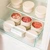 Food Grade Silicone Storage Box For Beef Patty Mold Refrigerator Compartment for Kitchen