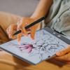 Планшет для рисования Doodle Board 9,5 дюйма, ЖК, двойной экран, стираемый, многоразовый, электронная доска для рисования и письма