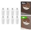 8PCS White Roller Shutter Stops Plastic Blind Stopper Parts  Roller Shutter Repair Parts