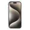For iPhone 15 Case Inner Wave Pattern TPU+Acrylic Phone Cover