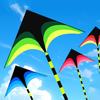 Large Delta Kite for Kids & Adults Easy To Fly Large Huge Delta Kite Come with 5m Tail Easy To Fly Kite Outdoor Toy