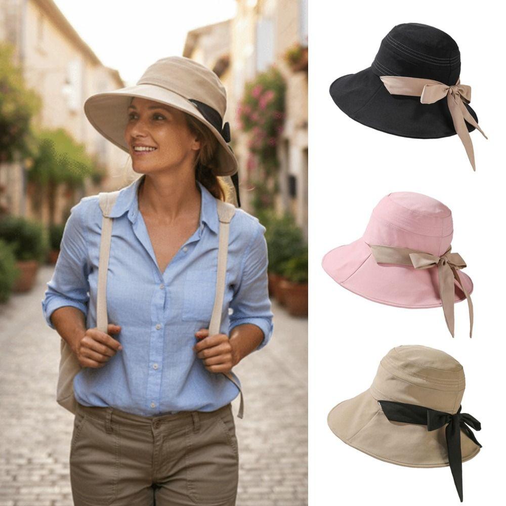 Foldable Bucket Cap Breathable Outdoor Hat Creative Gift Visor Cap