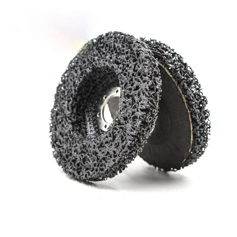 1Pc Black Polishing Grinding Disc Wood Stone Sanding Conditioning Metal 100*16mm