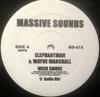 12inch Record ELEPHANT MAN, WAYNE MARSHALL - Weed Smoke (Radio Mix) / (Club Mix) MB87 Massive Sounds/ 2003 US Reggae, Ska & Dub