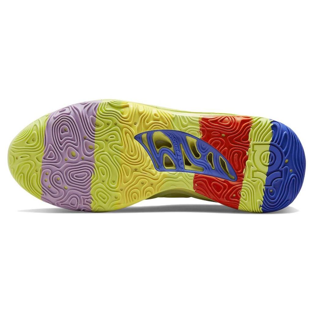 Nike Мужские кроссовки KD 15 Aimbot Зеленый Светло-Лимон-Твист Черный DM1056-700