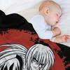 Kenshin Himura Throw Blanket Picnic Sofas Bed Retros Blankets
