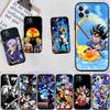 LO32 Dragon Ball Soft Shell Phone Case for Samsung Galaxy Note 10 20 S23 S24 S25 Ultra FE Plus Edge Lite A02S A35 A07 A17