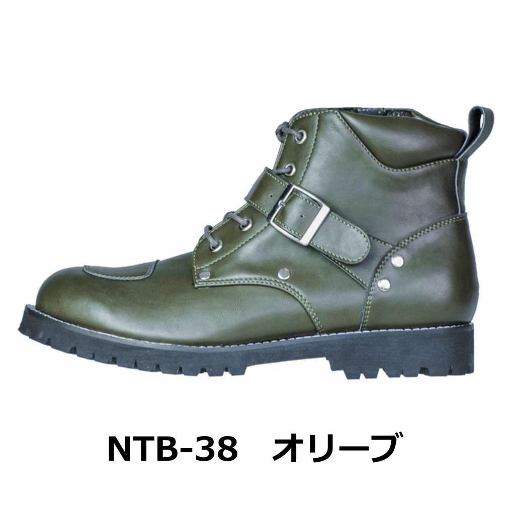 Motorcycle Boots Olive [Nankai Parts] NTB-38