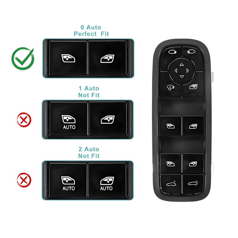 971959858C For Porsche Panamera 971 Cayenne 2017-2024,Front Left Electric Power Master Window Glass Lifter Control Switch Button