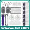 Подходит для ( Narwal Freo Z Ультра ) Запасные части Ролик Боковая щетка Hepa-фильтр Ткань для швабры Пылесборник Аксессуары Расходные материалы