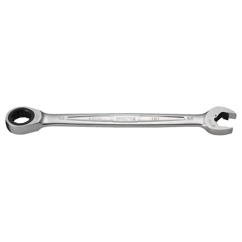 TONE Quick Ratchet Box Wrench Width Across Flats 14mm HPRMQ-14