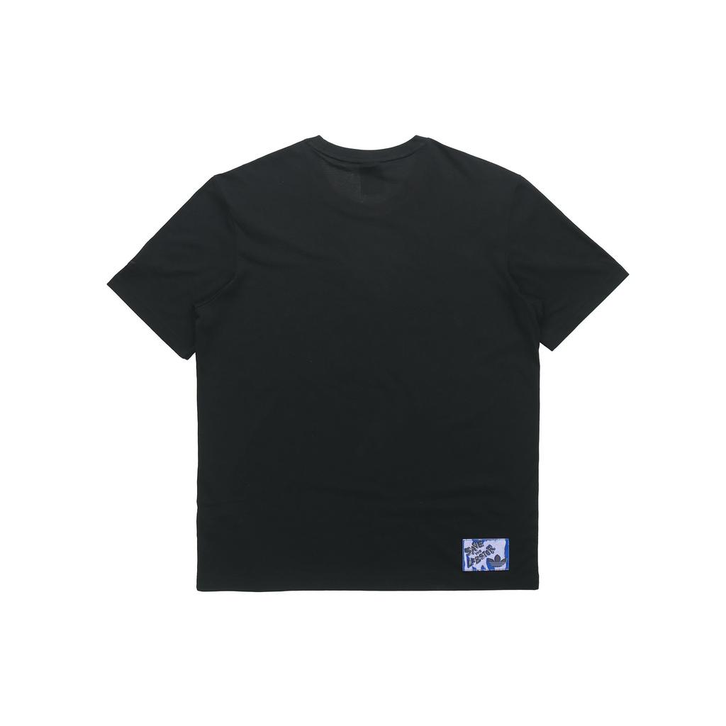 adidas Оригинальная футболка Artist Tee Ss с принтом лобстера с круглым вырезом, спортивная футболка с короткими рукавами, мужские топы, черные HA4699