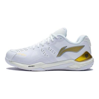 Li Ning Yun Ting ZN Поддержка Стабильность Бадминтон Кроссовки Унисекс Кроссовки Белый Платина AYAS036-1